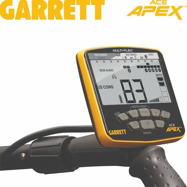 Garrett ACE APEX - 8.5``X11`` DD Multi-Flex™ RAİDER Başlık ve MS-3 Kablosuz Kulaklık img