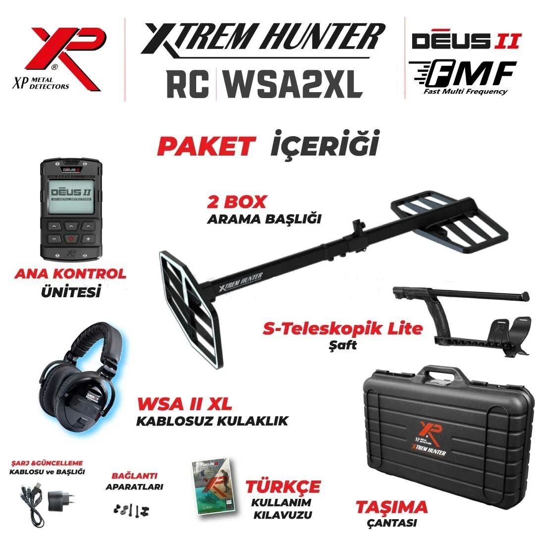 Xtrem Hunter Dedektör - XTR-115,RC,WSA2XL img