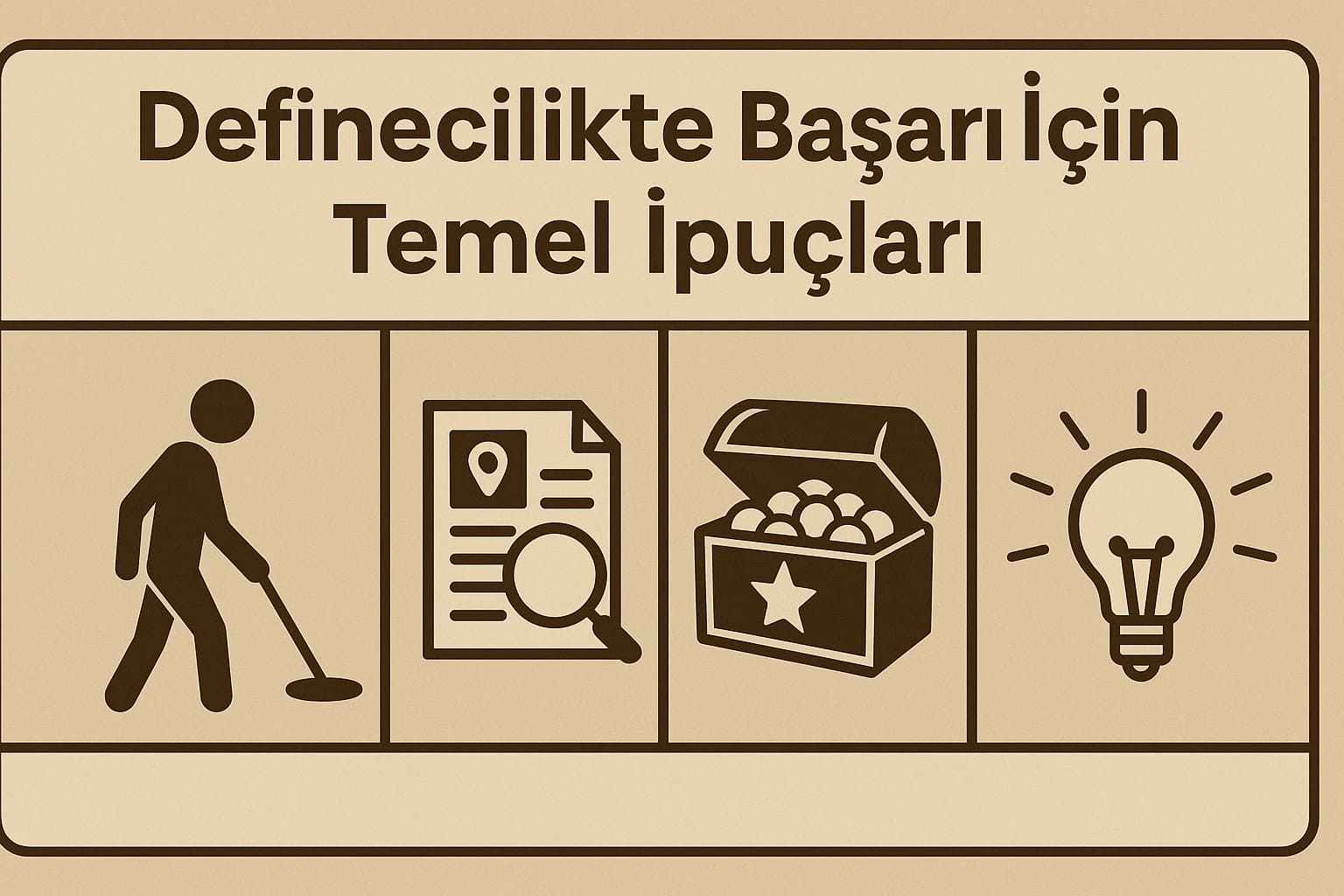Definecilikte Başarı İçin Temel İpuçları: Başarılı Define Aramalarının Sırları