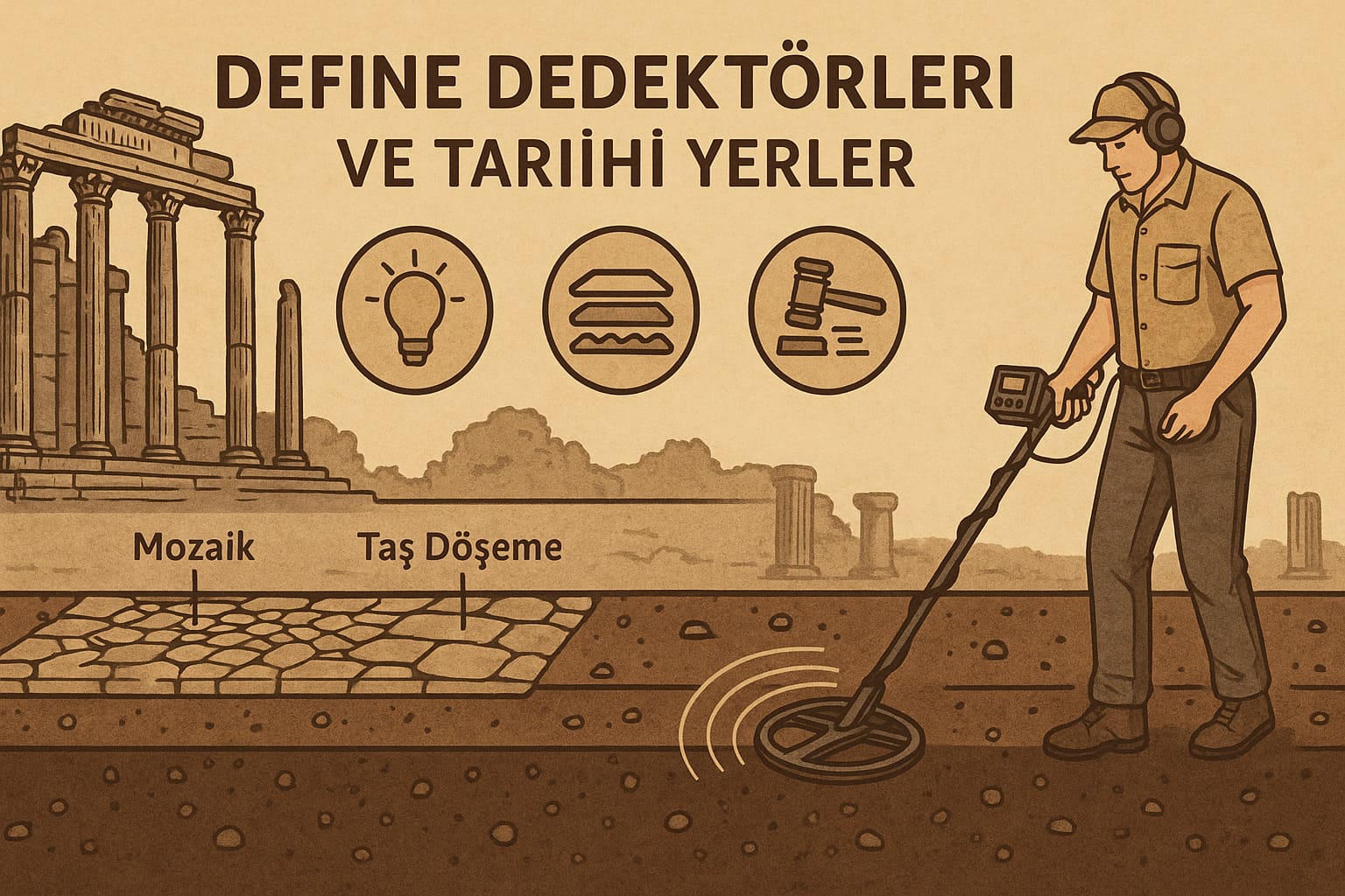 Define Dedektörleri ve Tarihi Yerler: Antik Kalıntılarda En İyi Tespiti Nasıl Yaparsınız?